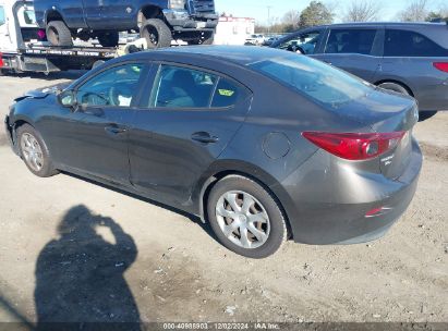 Lot #3042566841 2015 MAZDA MAZDA3 I SPORT