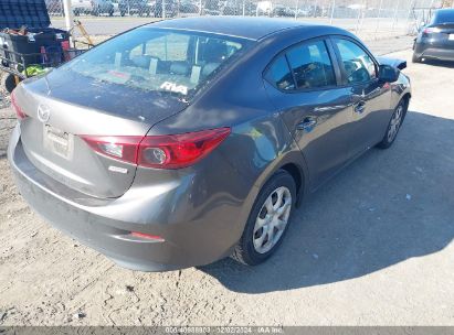 Lot #3042566841 2015 MAZDA MAZDA3 I SPORT