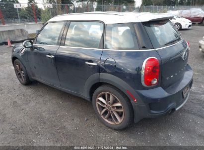 Lot #3035093313 2013 MINI COUNTRYMAN COOPER S