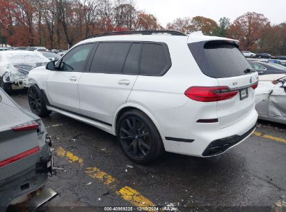 Lot #3051089665 2021 BMW X7 M50I