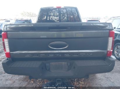 Lot #3034051642 2018 FORD F-250 LARIAT