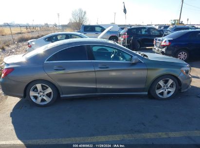 Lot #3050085293 2016 MERCEDES-BENZ CLA 250 4MATIC