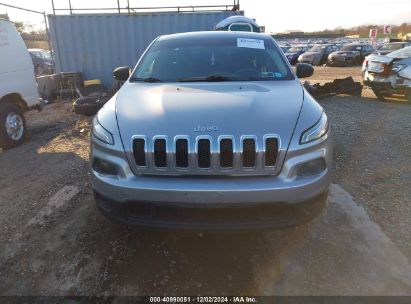 Lot #3052073250 2015 JEEP CHEROKEE SPORT