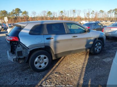 Lot #3052073250 2015 JEEP CHEROKEE SPORT