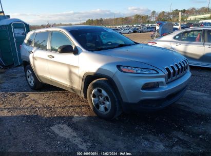 Lot #3052073250 2015 JEEP CHEROKEE SPORT