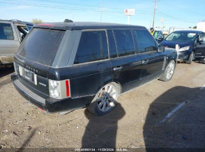 Lot #3037531309 2007 LAND ROVER RANGE ROVER SUPERCHARGED