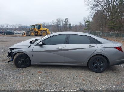 Lot #3042555515 2023 HYUNDAI ELANTRA SEL