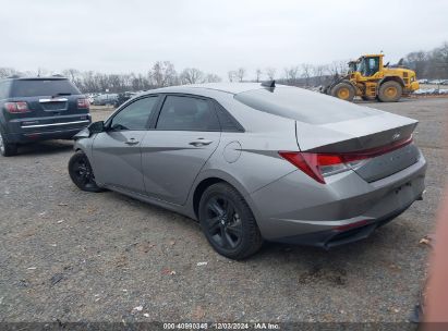 Lot #3042555515 2023 HYUNDAI ELANTRA SEL