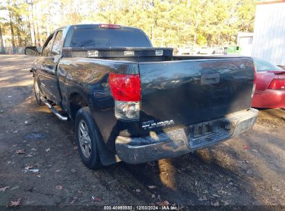 Lot #3034051528 2008 TOYOTA TUNDRA BASE 5.7L V8