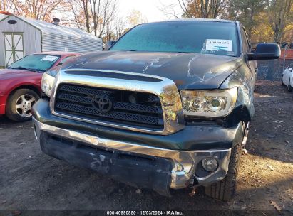 Lot #3034051528 2008 TOYOTA TUNDRA BASE 5.7L V8