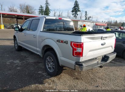 Lot #3035093200 2018 FORD F-150 LARIAT