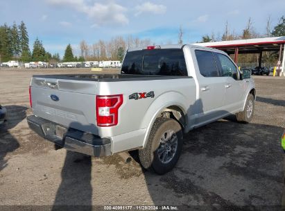 Lot #3035093200 2018 FORD F-150 LARIAT