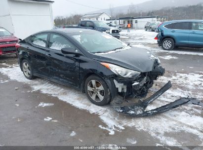 Lot #3034051463 2013 HYUNDAI ELANTRA GLS