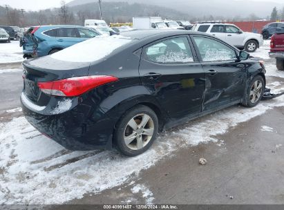 Lot #3034051463 2013 HYUNDAI ELANTRA GLS