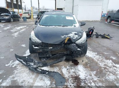 Lot #3034051463 2013 HYUNDAI ELANTRA GLS