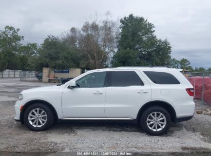 Lot #3035081169 2021 DODGE DURANGO SXT PLUS RWD