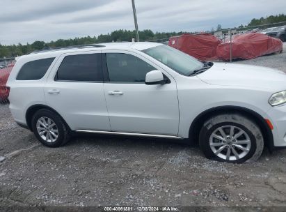 Lot #3035081169 2021 DODGE DURANGO SXT PLUS RWD