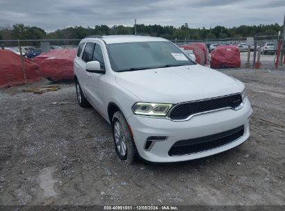 Lot #3035081169 2021 DODGE DURANGO SXT PLUS RWD