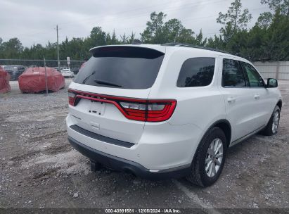 Lot #3035081169 2021 DODGE DURANGO SXT PLUS RWD