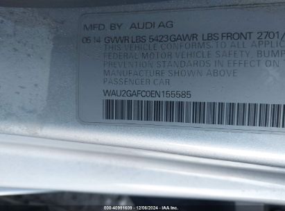 Lot #3051088757 2014 AUDI A7 3.0T PREMIUM PLUS