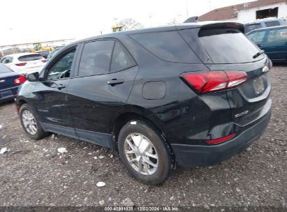 Lot #3037538931 2023 CHEVROLET EQUINOX AWD LS