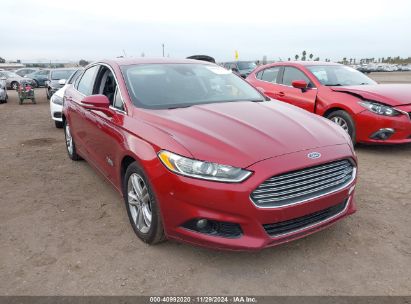 Lot #3037532471 2016 FORD FUSION ENERGI TITANIUM