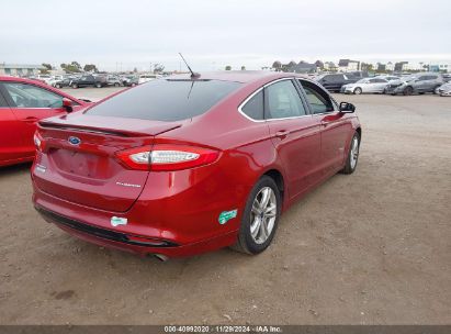 Lot #3037532471 2016 FORD FUSION ENERGI TITANIUM