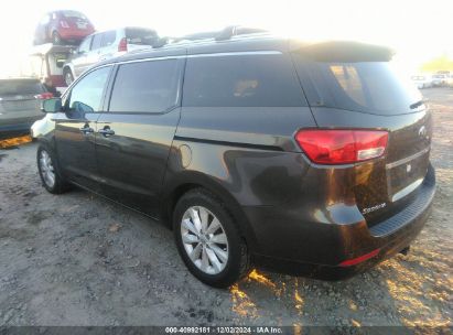 Lot #3051076253 2017 KIA SEDONA EX