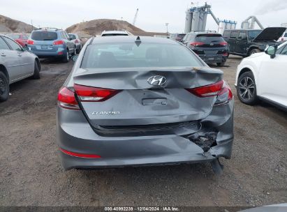 Lot #3052073176 2018 HYUNDAI ELANTRA SEL