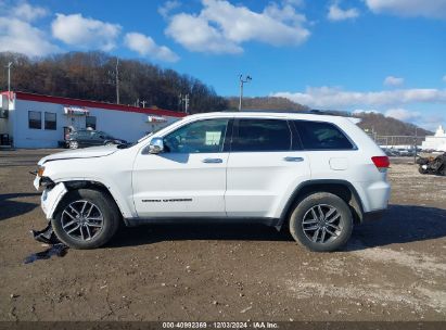 Lot #3045351832 2019 JEEP GRAND CHEROKEE LIMITED 4X4