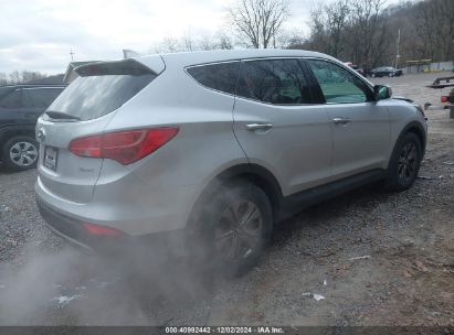 Lot #3042566679 2014 HYUNDAI SANTA FE SPORT 2.4L