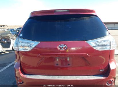 Lot #3035092876 2013 TOYOTA SIENNA SE 8 PASSENGER