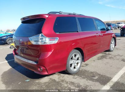 Lot #3035092876 2013 TOYOTA SIENNA SE 8 PASSENGER