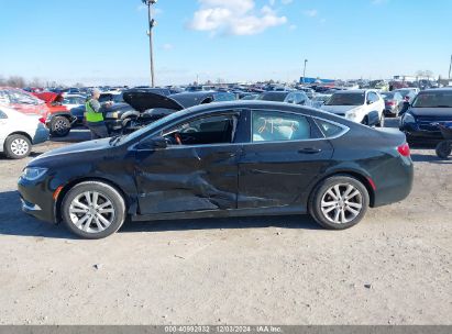 Lot #3034051625 2016 CHRYSLER 200 LIMITED PLATINUM