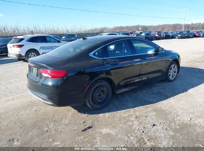 Lot #3034051625 2016 CHRYSLER 200 LIMITED PLATINUM