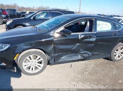 Lot #3034051625 2016 CHRYSLER 200 LIMITED PLATINUM