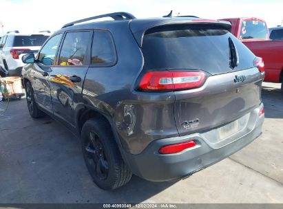 Lot #3052080168 2016 JEEP CHEROKEE ALTITUDE