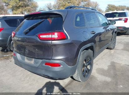 Lot #3052080168 2016 JEEP CHEROKEE ALTITUDE