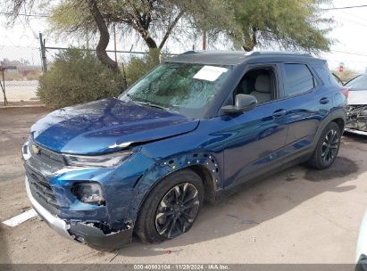 Lot #3035088785 2021 CHEVROLET TRAILBLAZER FWD LT