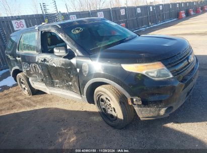 Lot #3053066296 2013 FORD UTILITY POLICE INTERCEPTOR