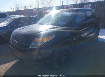 Lot #3053066296 2013 FORD UTILITY POLICE INTERCEPTOR