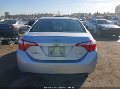 Lot #3035092866 2015 TOYOTA COROLLA LE PLUS