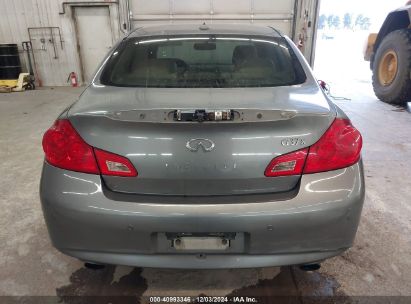 Lot #3056470679 2010 INFINITI G37X