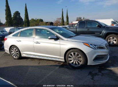 Lot #3035092863 2015 HYUNDAI SONATA SPORT