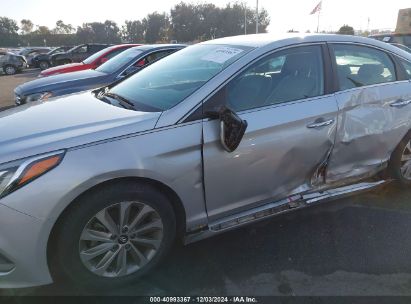 Lot #3035092863 2015 HYUNDAI SONATA SPORT