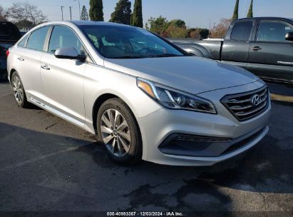 Lot #3035092863 2015 HYUNDAI SONATA SPORT