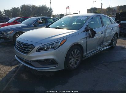 Lot #3035092863 2015 HYUNDAI SONATA SPORT