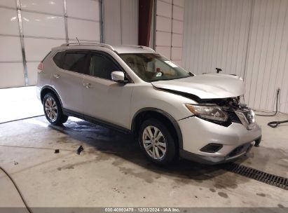 Lot #3031250444 2015 NISSAN ROGUE SV