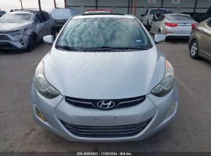 Lot #3035088778 2012 HYUNDAI ELANTRA LIMITED