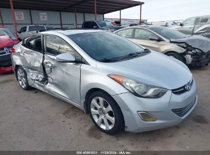 Lot #3035088778 2012 HYUNDAI ELANTRA LIMITED